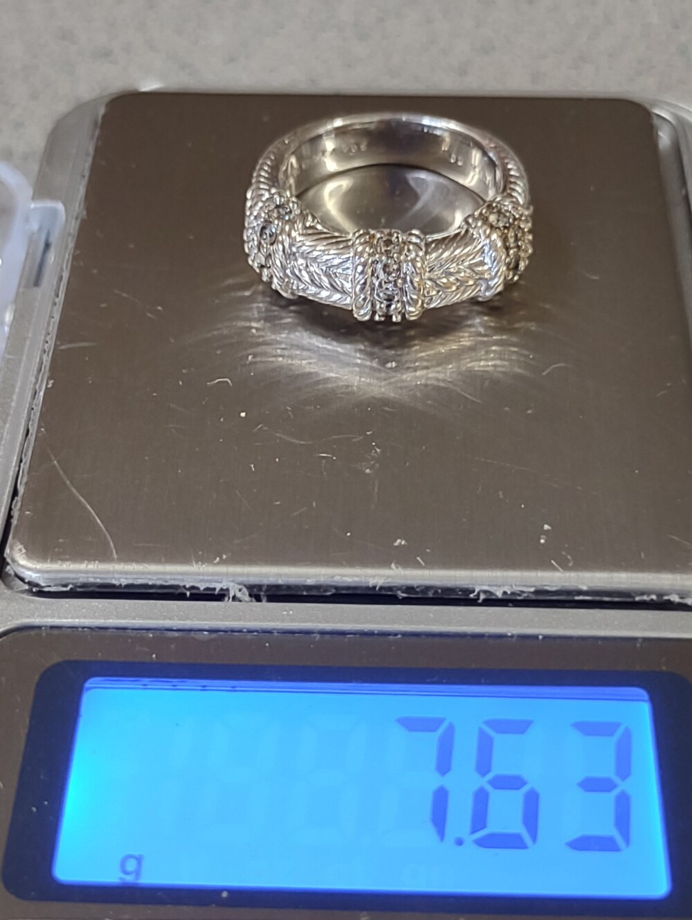Judith Ripka CZ Ring(7) - Picture 7 of 7